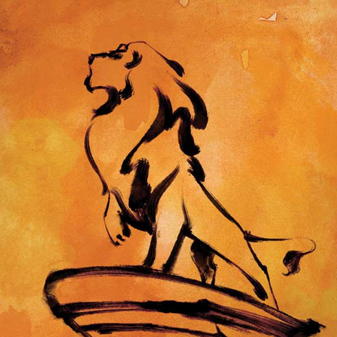 Disney The Lion King Mufasa Water Color Art iPhone XR Skin