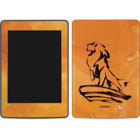 Disney The Lion King Mufasa Water Color Art Amazon Kindle Skin