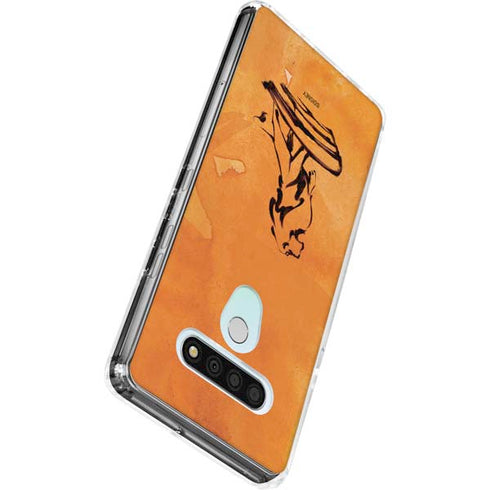 Disney The Lion King Mufasa Water Color Art LG Stylo 6 Clear Case