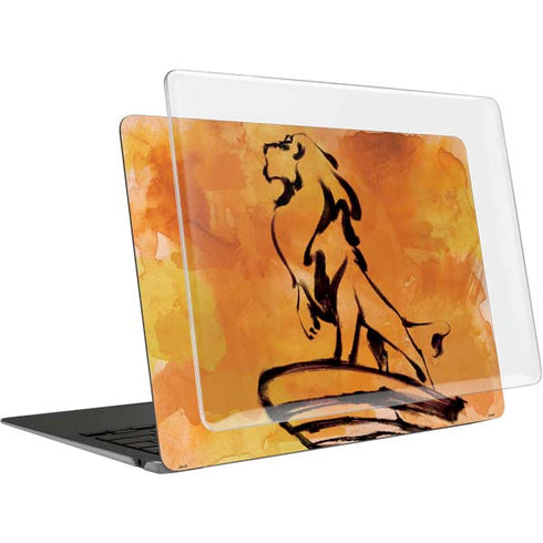 Disney The Lion King Mufasa Water Color Art MacBook Air 13in (2020) Case plus Skin