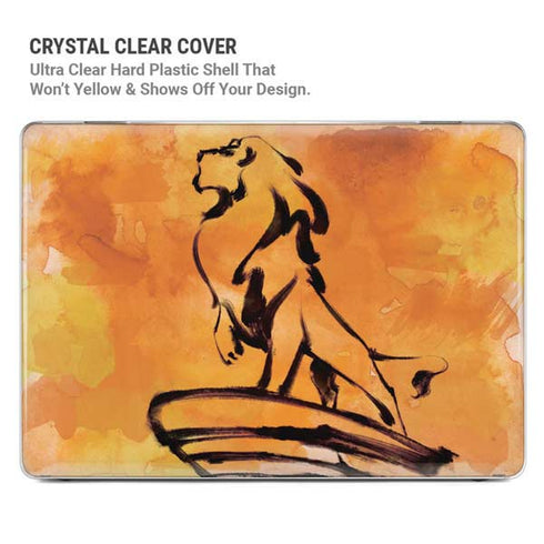 Disney The Lion King Mufasa Water Color Art MacBook Air 13in M1 (2021) Case plus Skin