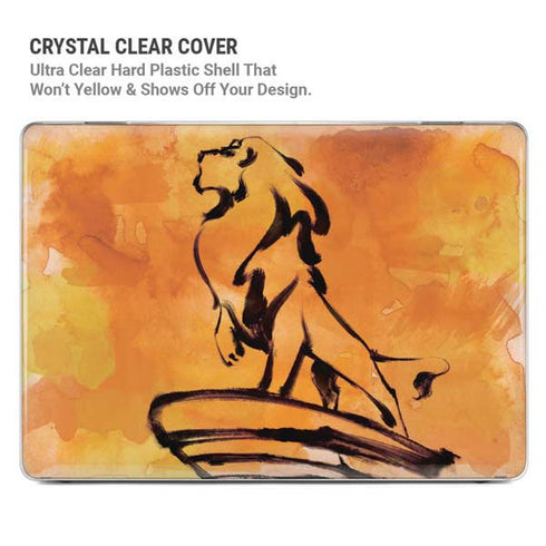 Disney The Lion King Mufasa Water Color Art MacBook Air 15in (2023-2025) Case plus Skin