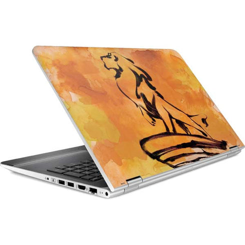 Disney The Lion King Mufasa Water Color Art HP Pavilion Skin
