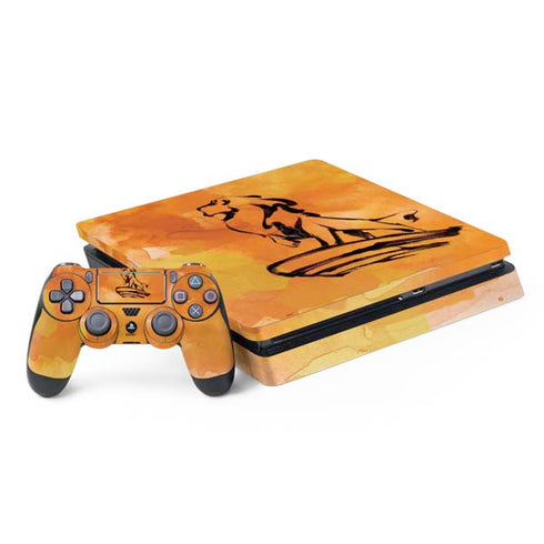 Disney The Lion King Mufasa Water Color Art PS4 Slim Bundle Skin