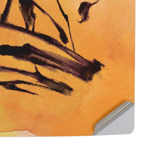 Disney The Lion King Mufasa Water Color Art PS5 Slim Disk Console Skin