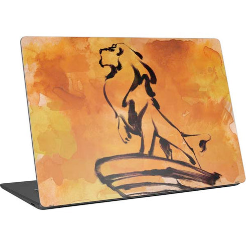 Disney The Lion King Mufasa Water Color Art Surface Laptop 4 15in Skin