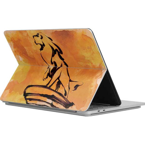 Disney The Lion King Mufasa Water Color Art Surface Laptop Studio Skin