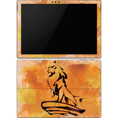 Disney The Lion King Mufasa Water Color Art Surface Pro 6 Skin