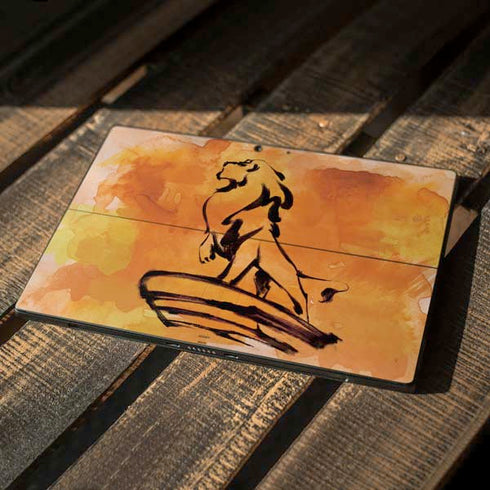 Disney The Lion King Mufasa Water Color Art Surface Pro 7 Skin
