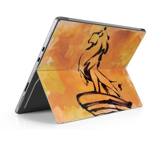 Disney The Lion King Mufasa Water Color Art Surface Pro 9 Skin