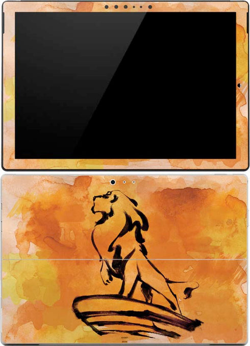 Disney The Lion King Mufasa Water Color Art Surface Pro (2017) Skin