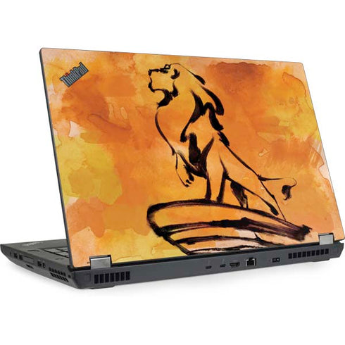 Disney The Lion King Mufasa Water Color Art Lenovo ThinkPad Skin