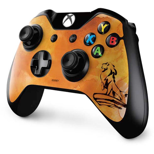 Disney The Lion King Mufasa Water Color Art Xbox One Controller Skin