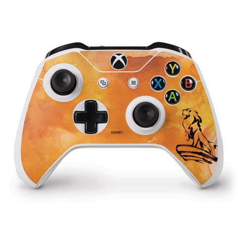 Disney The Lion King Mufasa Water Color Art Xbox One S Controller Skin