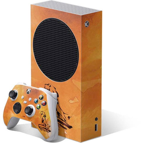 Disney The Lion King Mufasa Water Color Art Xbox Series S Skins