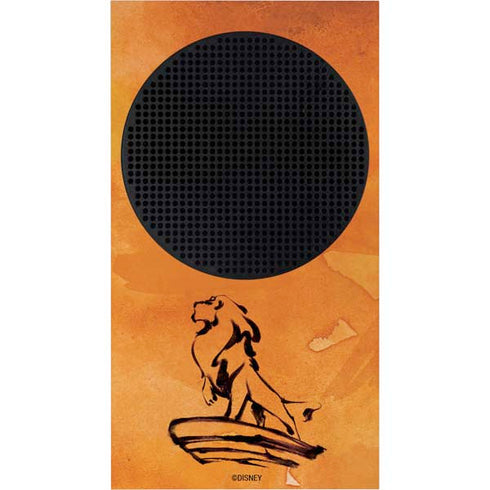 Disney The Lion King Mufasa Water Color Art Xbox Series S Bundle Skin