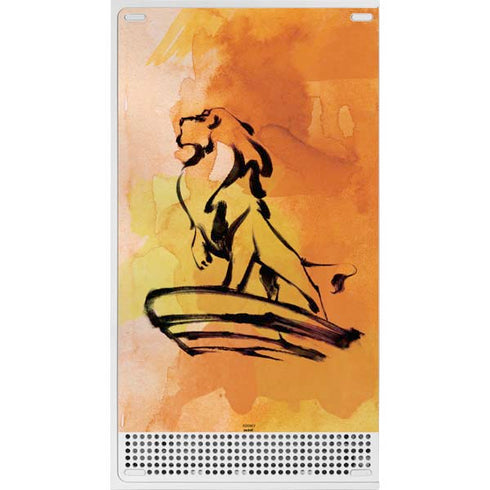 Disney The Lion King Mufasa Water Color Art Xbox Series S Skins