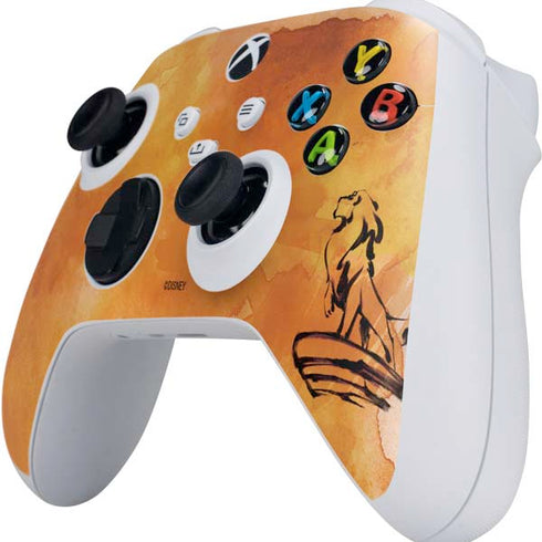 Disney The Lion King Mufasa Water Color Art Xbox Series S Controller Skin
