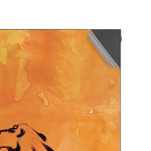 Disney The Lion King Mufasa Water Color Art Xbox Series X Console Skin