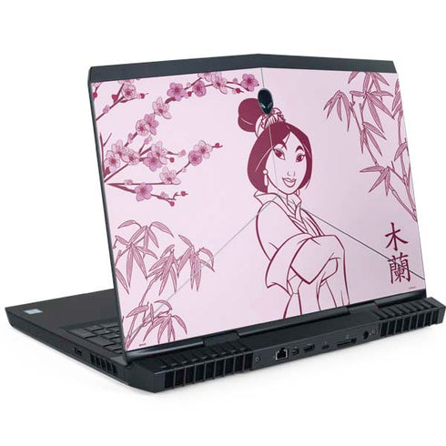 Disney Mulan Character Art Dell Alienware Skin