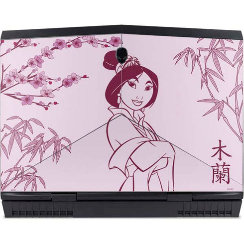 Disney Mulan Character Art Dell Alienware Skin