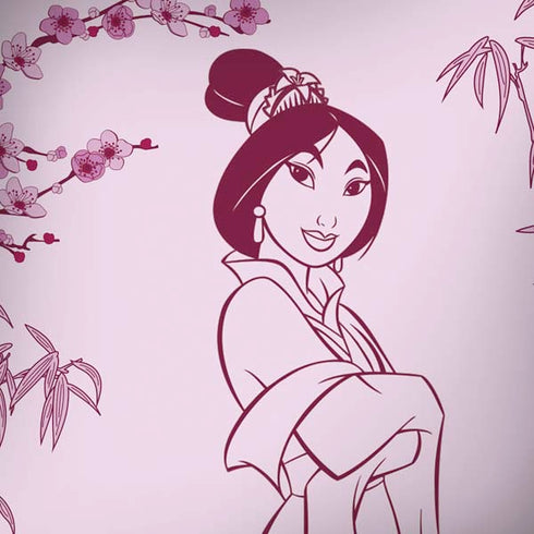 Disney Mulan Character Art Dell Alienware Skin