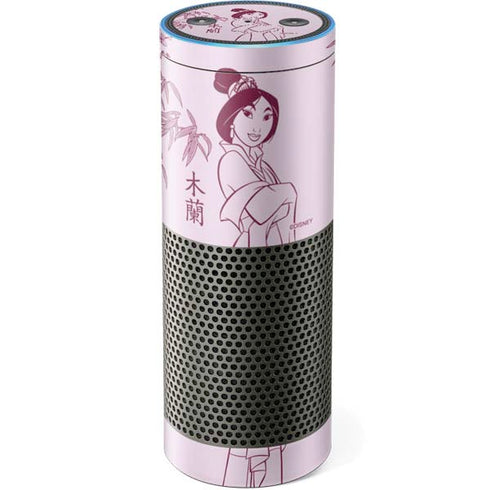 Disney Mulan Character Art Amazon Echo Skin