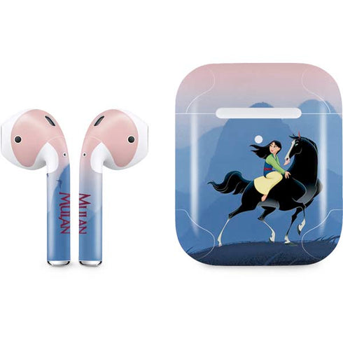 Disney Mulan Riding Khan Apple AirPods 2 Skin