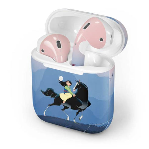 Disney Mulan Riding Khan Apple AirPods 2 Skin