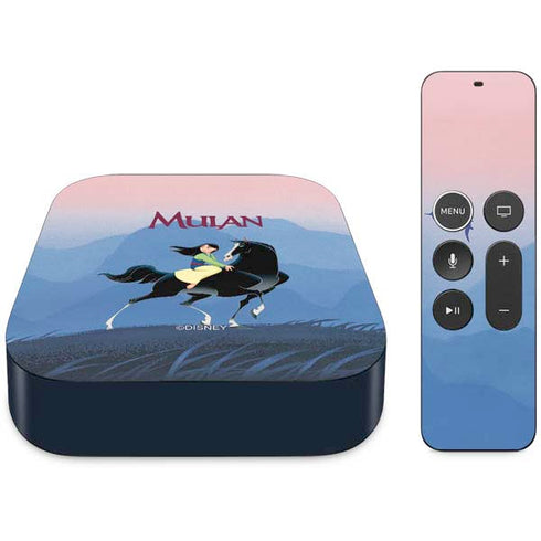 Disney Mulan Riding Khan Apple TV Skin