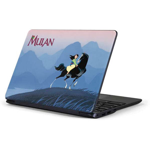 Disney Mulan Riding Khan Samsung Chromebook Skin