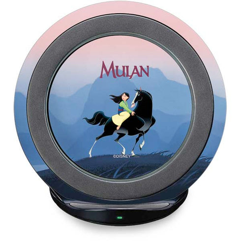 Disney Mulan Riding Khan Fast Charge Wireless Charging Stand Skin