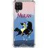 Disney Mulan Riding Khan Galaxy A12 Clear Case