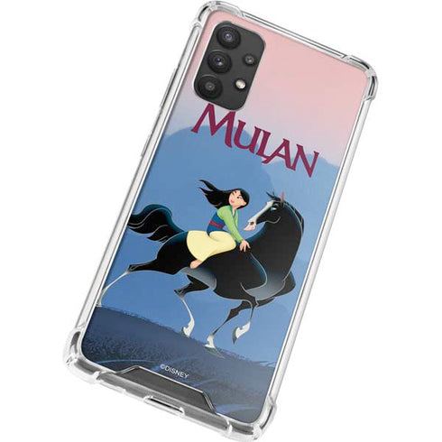 Disney Mulan Riding Khan Galaxy A32 5G Clear Case
