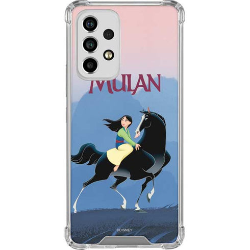 Disney Mulan Riding Khan Galaxy A53 5G Clear Case