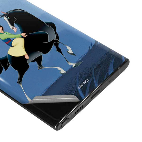 Disney Mulan Riding Khan Galaxy Note 10 Plus Skin