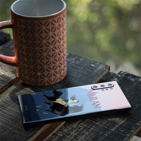 Disney Mulan Riding Khan Galaxy Note 10 Plus Skin