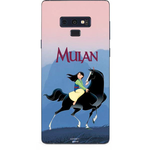 Disney Mulan Riding Khan Galaxy Note 9 Skin