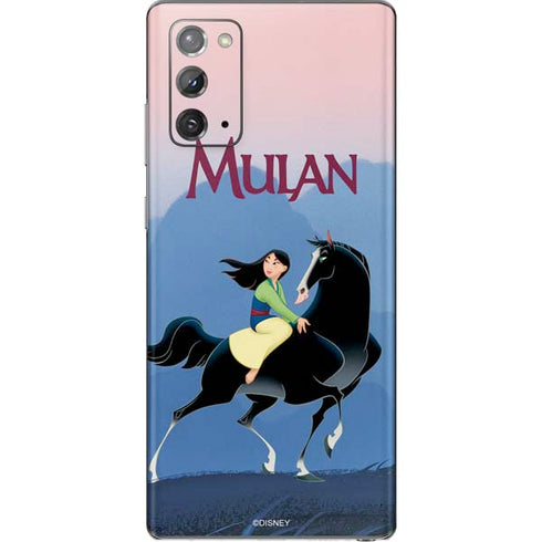 Disney Mulan Riding Khan Galaxy Note20 5G Skin