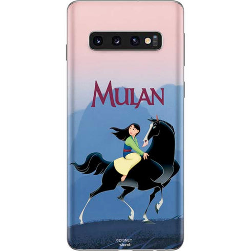 Disney Mulan Riding Khan Galaxy S10 Skin