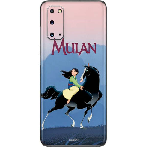 Disney Mulan Riding Khan Galaxy S20 Skin