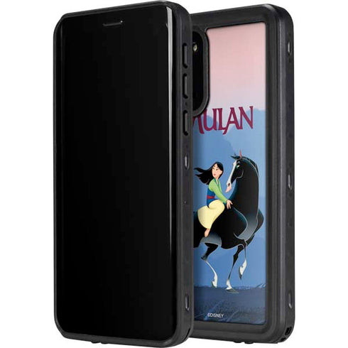 Disney Mulan Riding Khan Galaxy S20 Waterproof Case