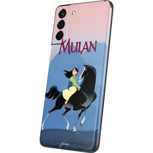 Disney Mulan Riding Khan Galaxy S21 5G Skin