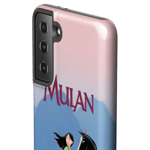 Disney Mulan Riding Khan Galaxy S21 FE Pro Case