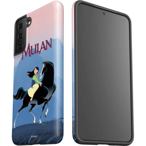 Disney Mulan Riding Khan Galaxy S21 Plus 5G Pro Case