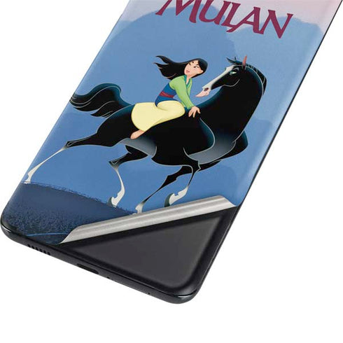 Disney Mulan Riding Khan Galaxy S21 Ultra 5G Skin