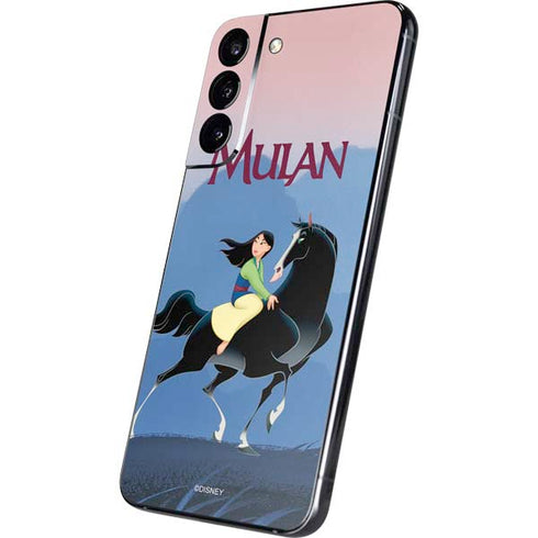 Disney Mulan Riding Khan Galaxy S22 Plus Skin