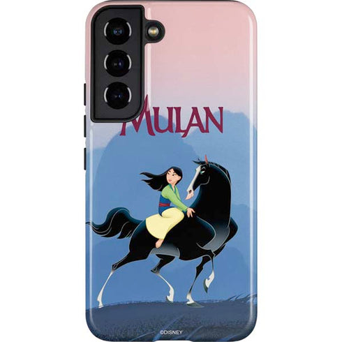 Disney Mulan Riding Khan Galaxy S22 Pro Case