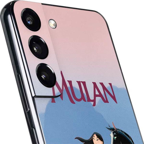 Disney Mulan Riding Khan Galaxy S22 Skin
