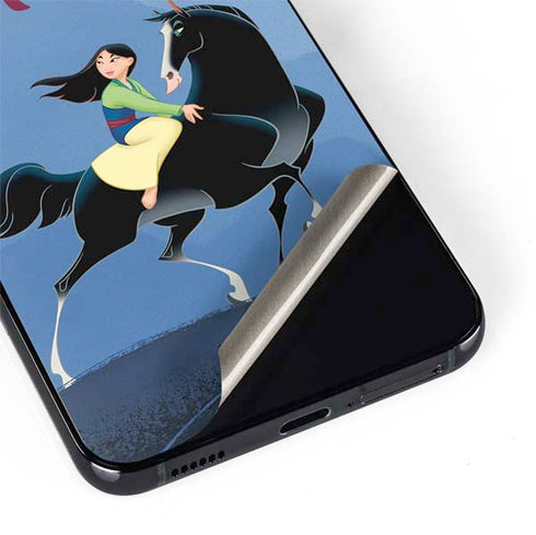 Disney Mulan Riding Khan Galaxy S22 Skin